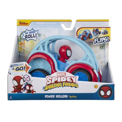 Spidey And His Amazing Friends Power Rollers Spidey Playset