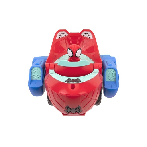 Spidey And His Amazing Friends Spidey Transforming Web-Wave Cruiser Playset