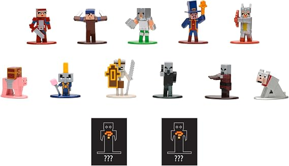 Minecraft Nano Figures Blind Bag (Styles Vary)