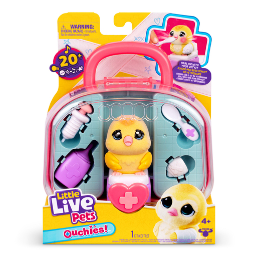 Little Live Pets Ouchies Vet Kit Chirpy The Chick Electronic Pet