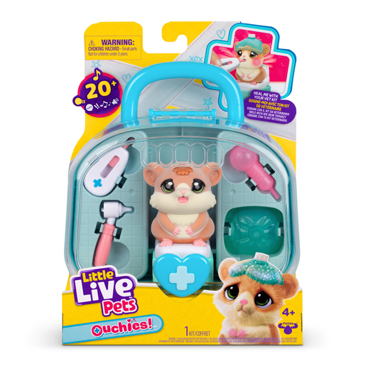 Little Live Pets Ouchies Vet Kit Coco The Hamster Electronic Pet