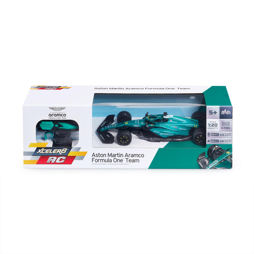 Xceler8 Aston Martin Aramco Formula One Remote Control Car 1:20