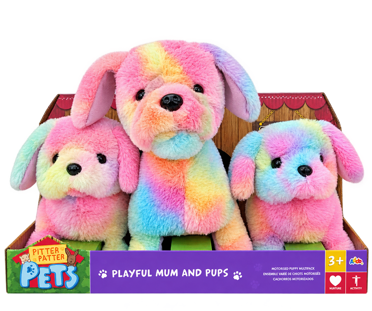 Pitter Patter  Playful Mum and Pups