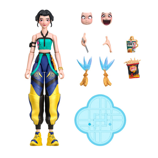 KPop Demon Hunters Zoey Huntrix Figure How It's Done