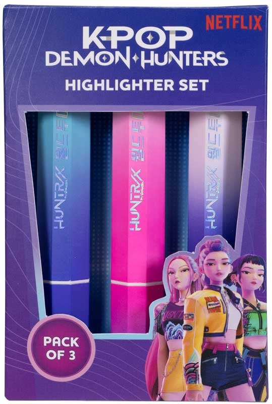 K-POP Dh Pen -Highlighter Set (Pack of 3)