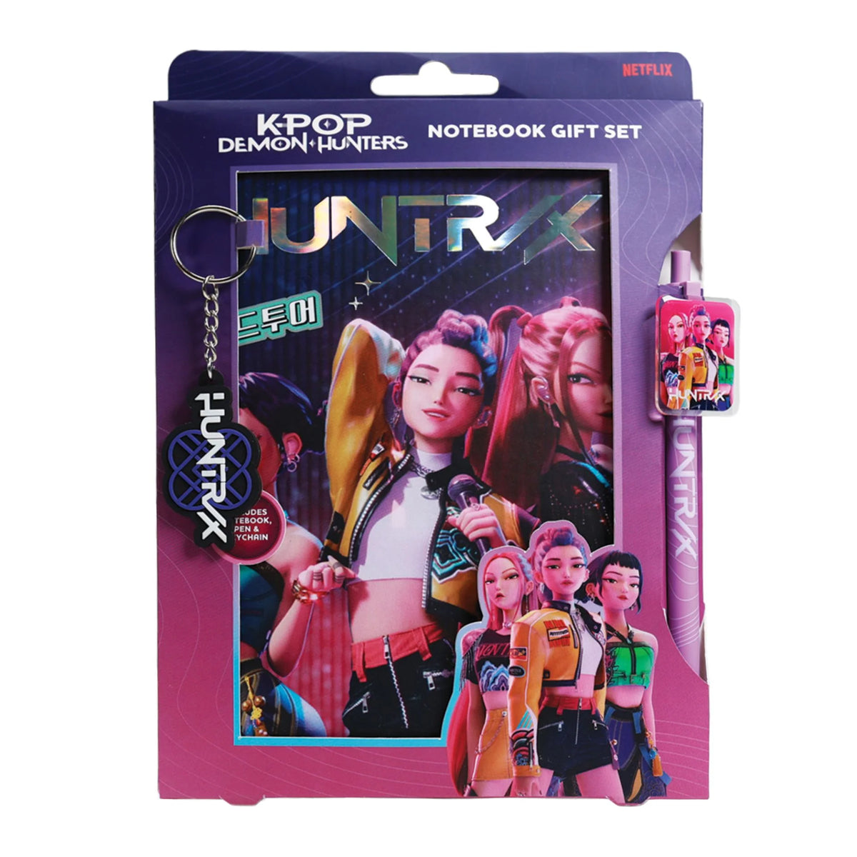 Huntrix Golden K-Pop Demon Hunters Gift Set