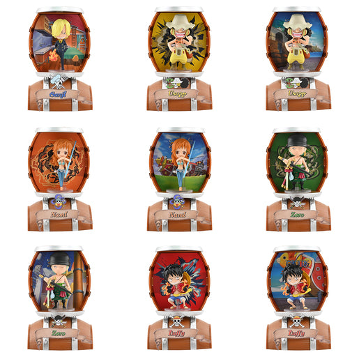 One Piece Barrel Capsule Series 1 Mystery Figure (Styles Vary)