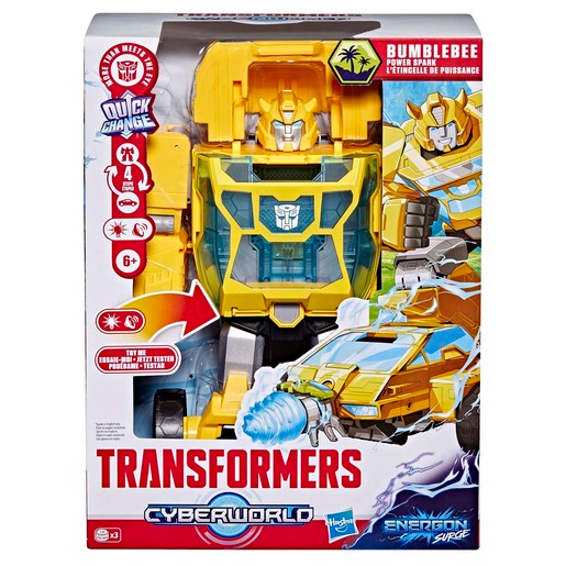Transfomers Cyberworld Bumblebee Power Spark 28cm Action Figure