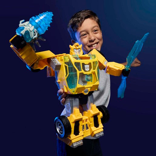 Transfomers Cyberworld Bumblebee Power Spark 28cm Action Figure
