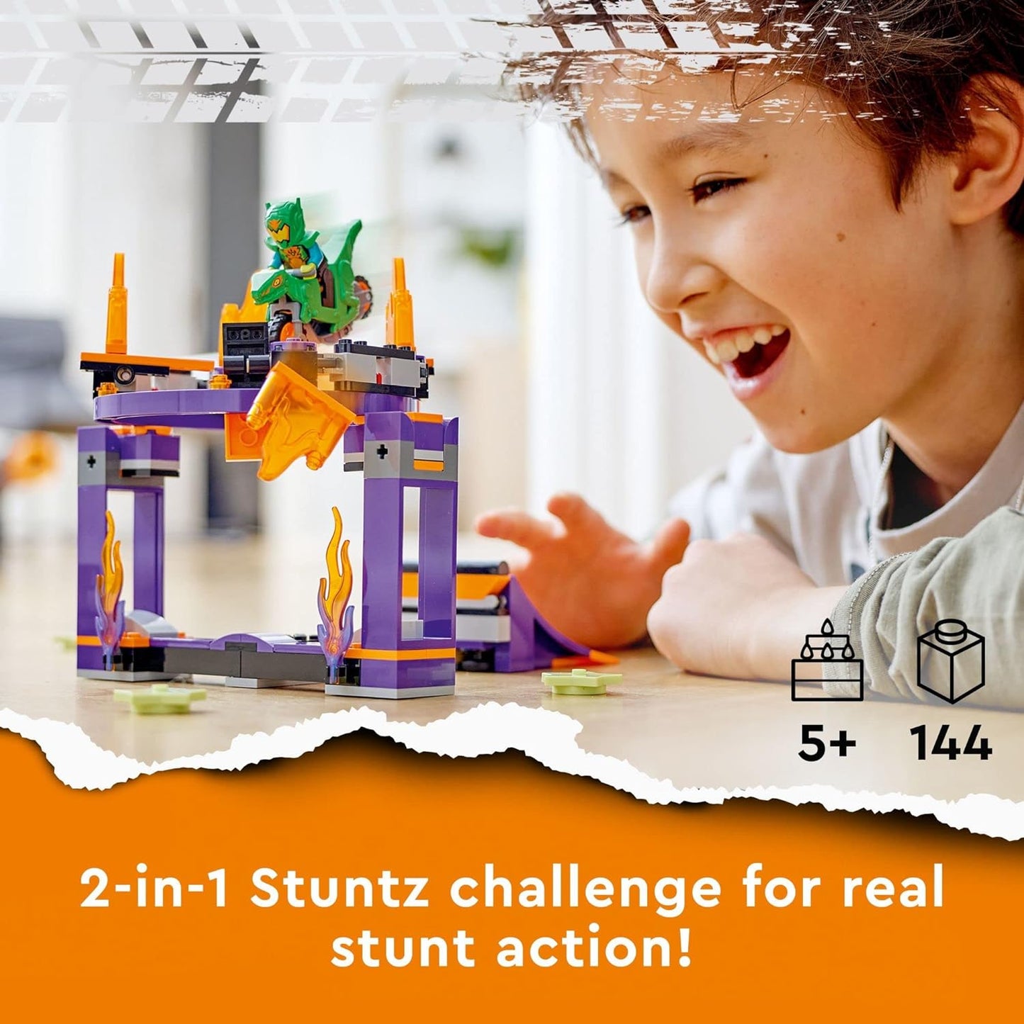 LEGO City - Stuntz Dunk Stunt Ramp Challenge 60359