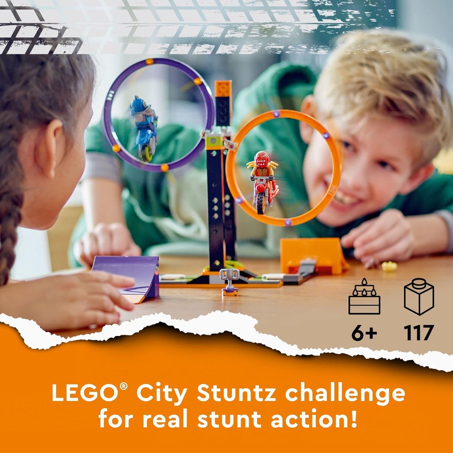 LEGO City - Stuntz Spinning Stunt Challenge 60360