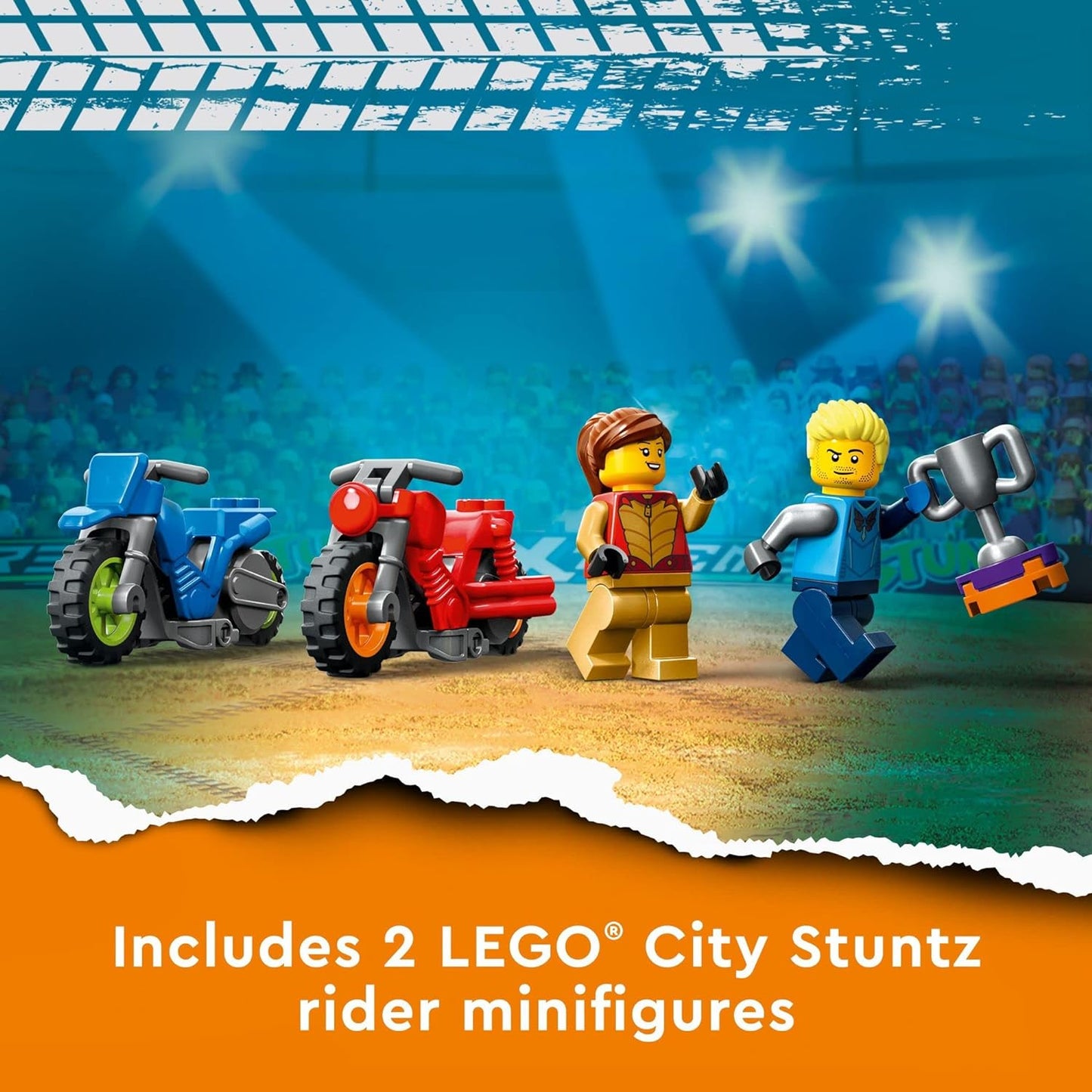 LEGO City - Stuntz Spinning Stunt Challenge 60360