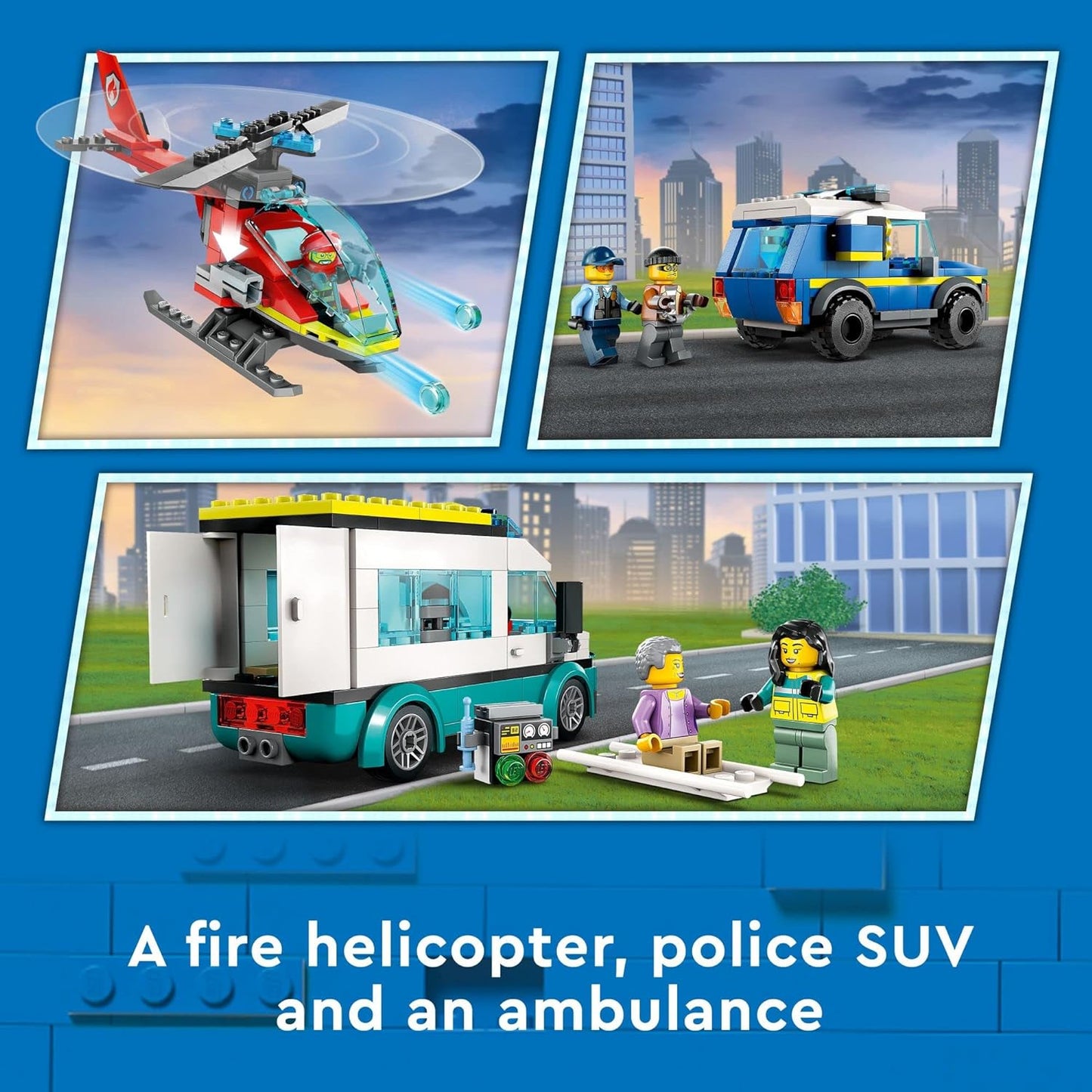 LEGO City - Emergency Vehicles HQ 60371