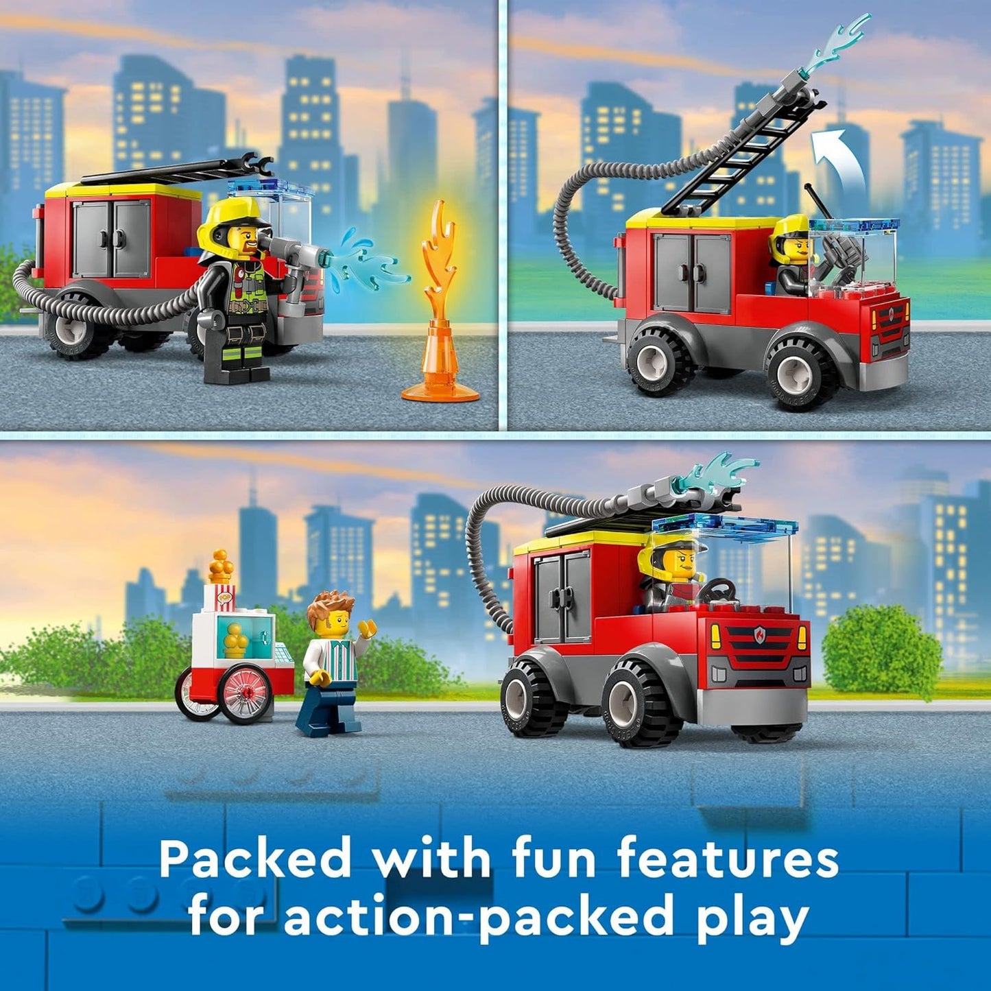 LEGO City - Fire Station and Fire Truck 60375