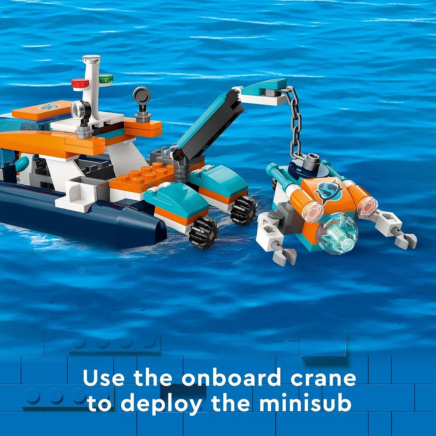 LEGO City - Explorer Diving Boat Ocean Building Set 60377