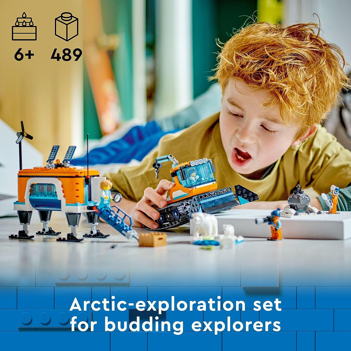 Arctic Mobile Lab LEGO City - Arctic Explorer Truck and Mobile Lab 60378 – The ...