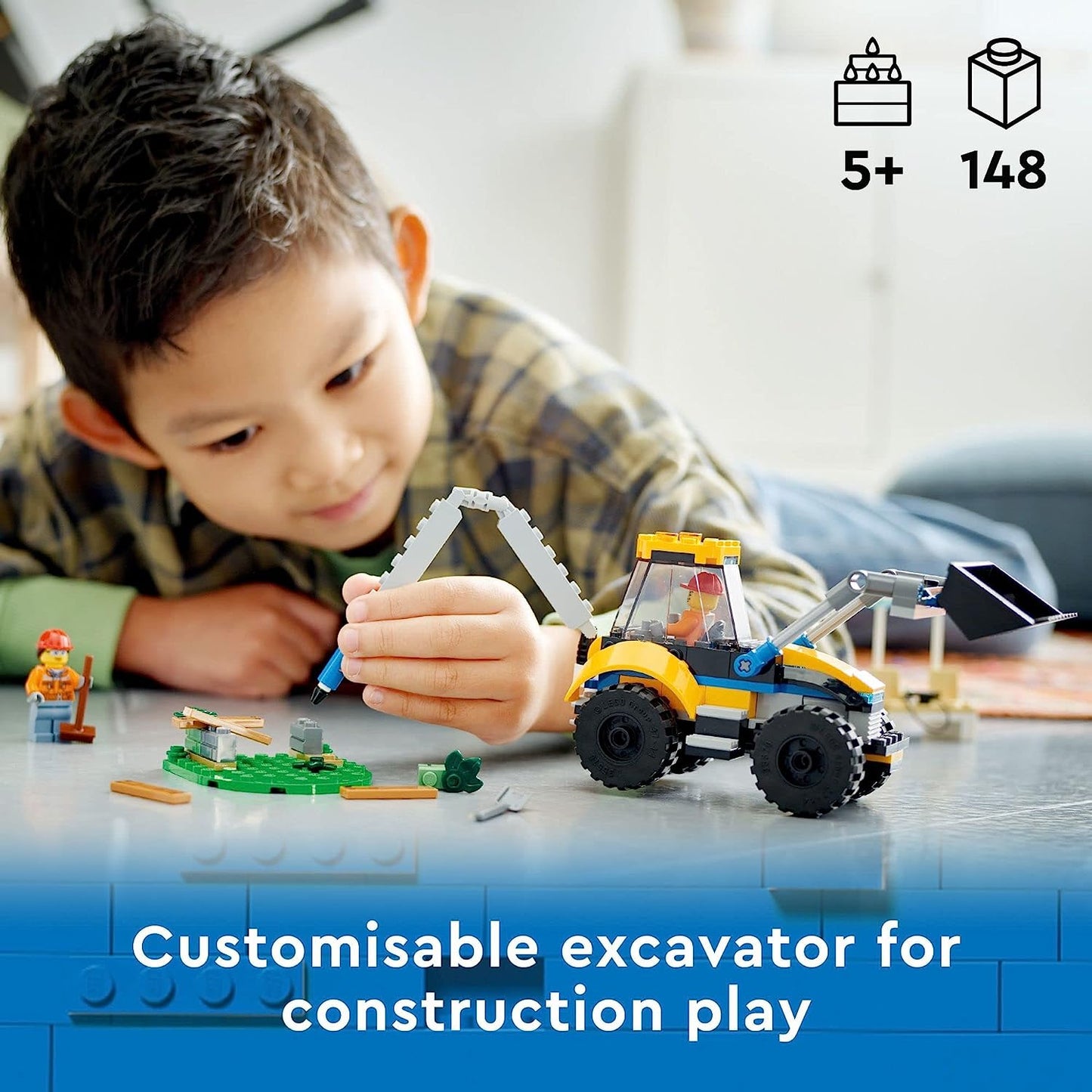 LEGO City Construction Digger 60385