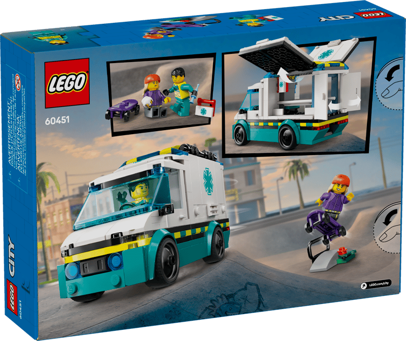 LEGO City | 60451 Emergency Ambulance
