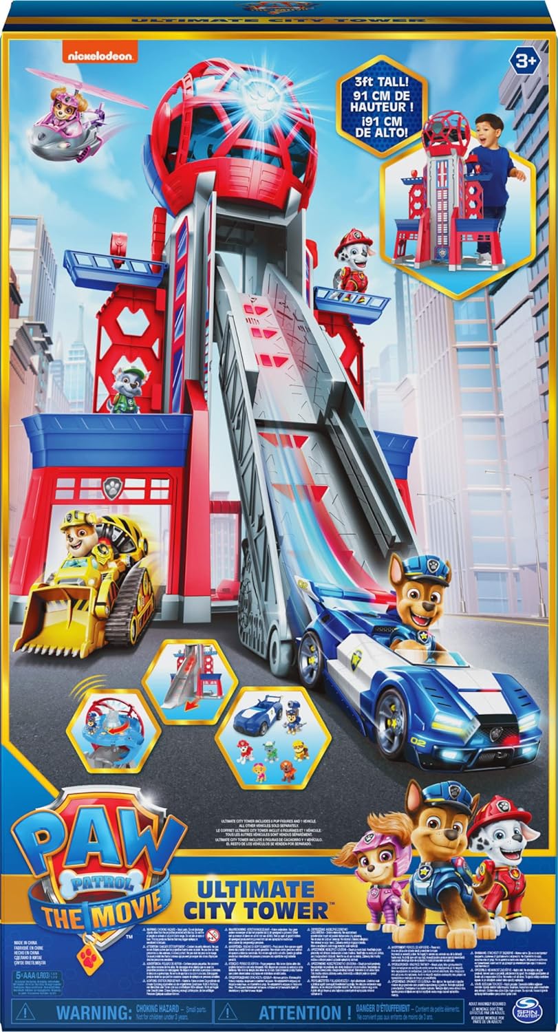 Paw patrol lookout tower 2024 entertainer