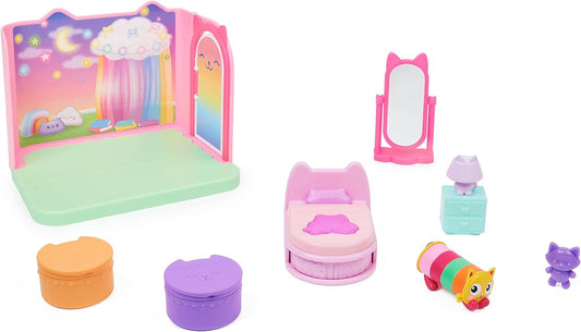 Gabby’s Dollhouse Primp and Pamper Bathroom with MerCat Figure (Styles Vary)