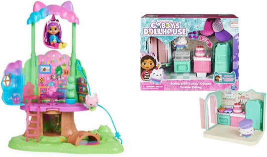 Gabbys Dollhouse Transforming Tree House Playset