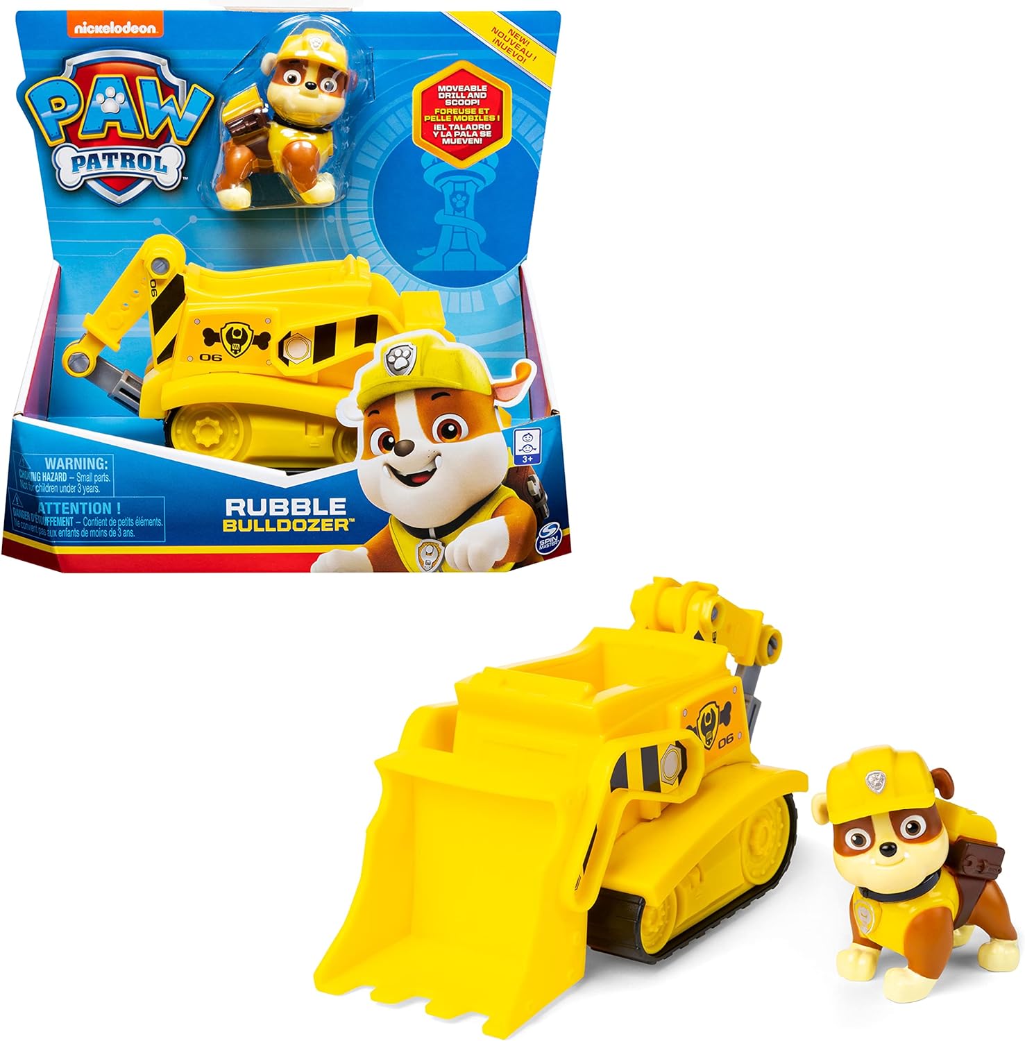 Rubble auto cheap paw patrol