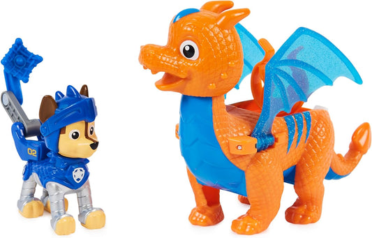 Paw Patrol - Rescue Knights Figures With Dragon (Styles Vary)