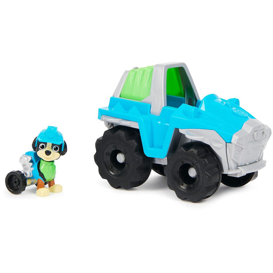 Paw Patrol - Rex Basic Vehicle with Collectible Figure