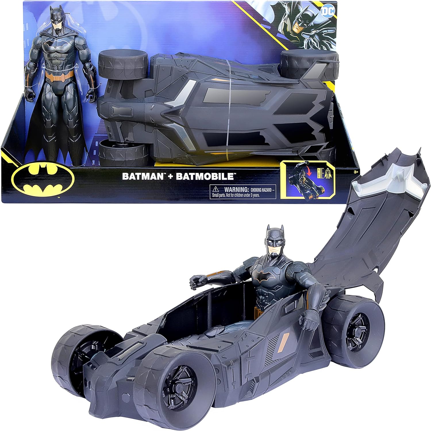BATMAN 66 Véhicule DC Retro Batmobile McFarlane Toys BATMAN 66 Véhicule DC Retro Batmobile McFarlane Toys