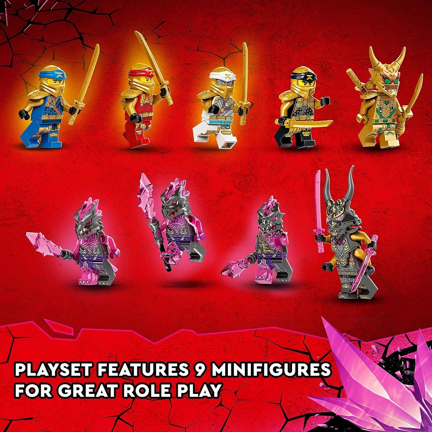 Golden Ultra LEGO NINJAGO - Lloyd’s Golden Ultra Dragon 71774 – The Entertainer Pakistan