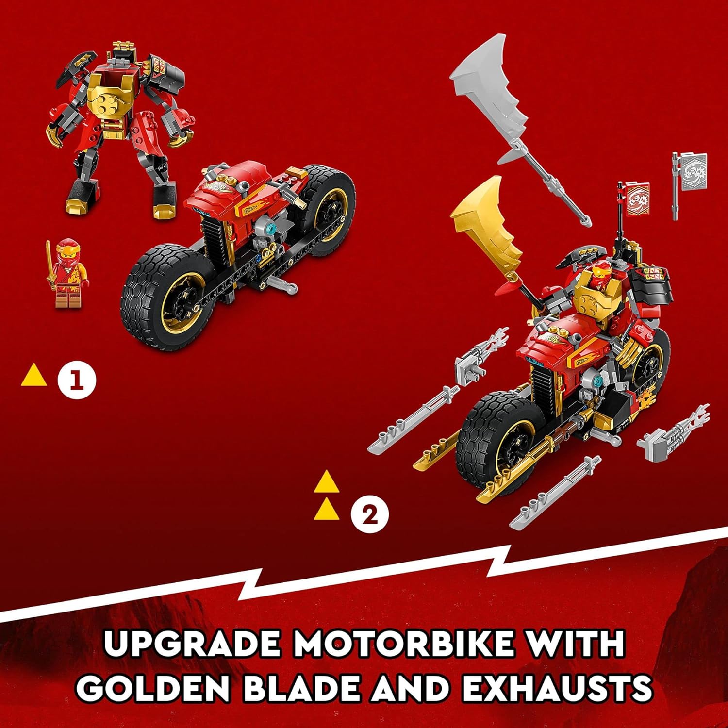 LEGO NINJAGO Kai s Mech Rider EVO 71783 The Entertainer Pakistan