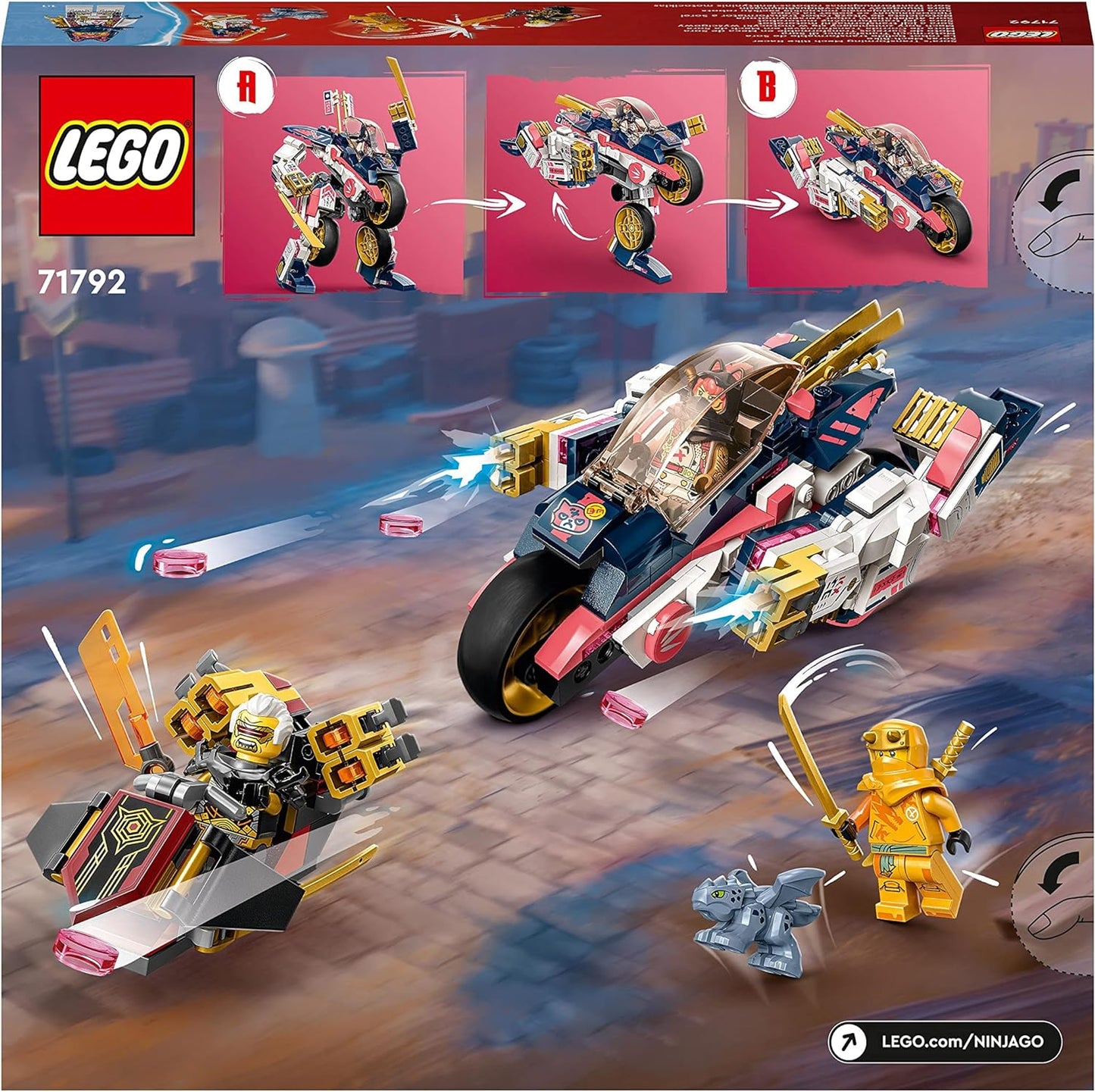 LEGO NINJAGO - Sola's Mecha Bike Racer 71792