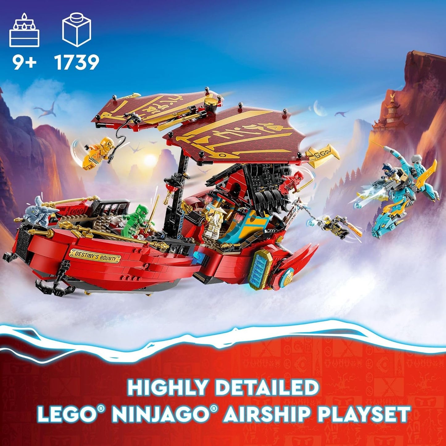 LEGO NINJAGO - Destiny’s Bounty Race Against Time 71797