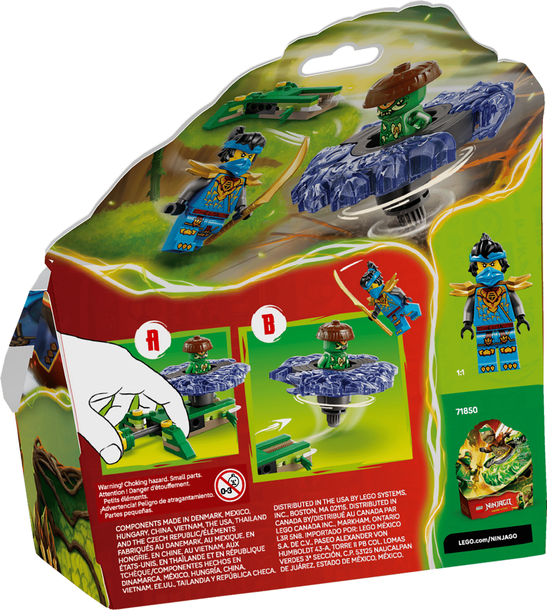 LEGO Ninjago | 71849 Nya vs. Mutation Monster Spinner