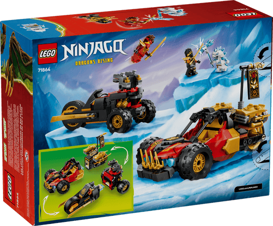 LEGO Ninjago | 71864 Kai And Cole's Combiner Vehicles