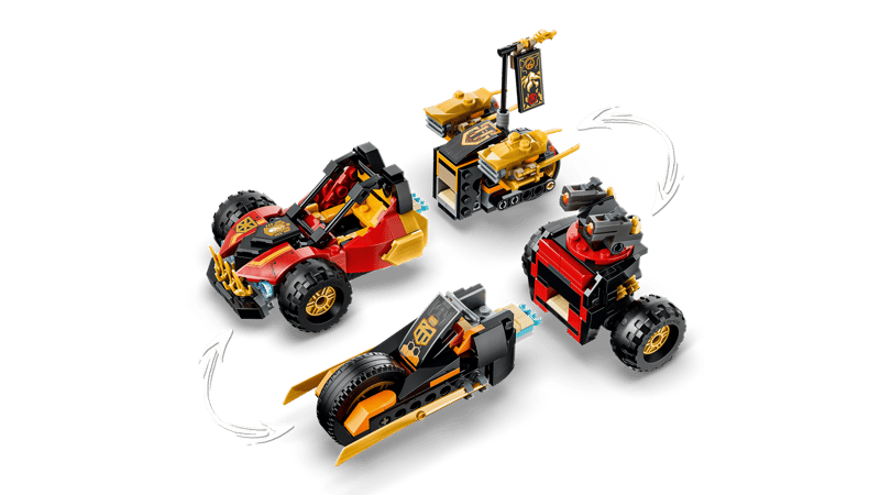 LEGO Ninjago | 71864 Kai And Cole's Combiner Vehicles