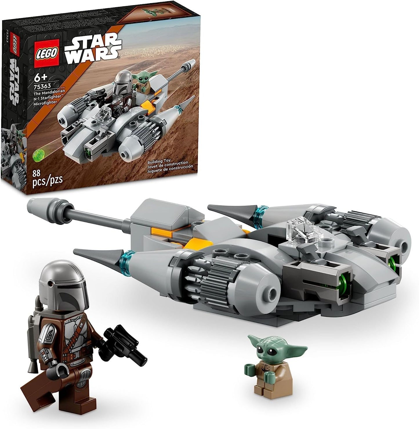 LEGO Star Wars - The Mandalorian’s N-1 Starfighter Microfighter 75363