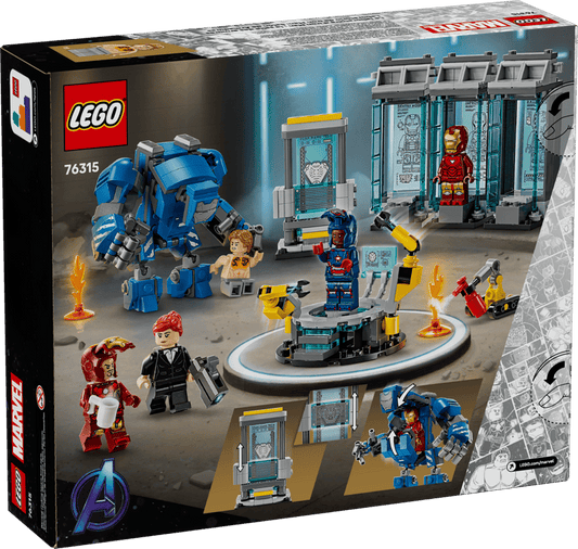 LEGO Marvel | 76315 Iron Man's Laboratory: Hall of Armor