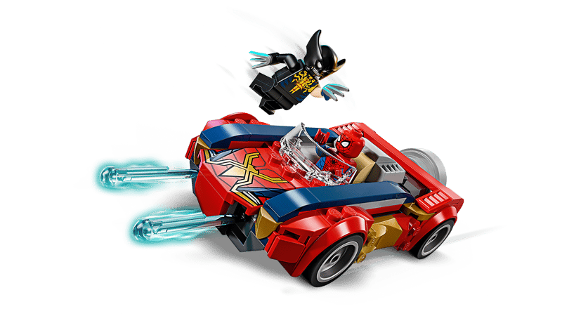 LEGO Marvel | 76336 Spider-Man Car vs. Venomized Wolverine