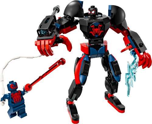 LEGO Marvel | 76337 Miles Morales Mech vs. Spider-Man 2099