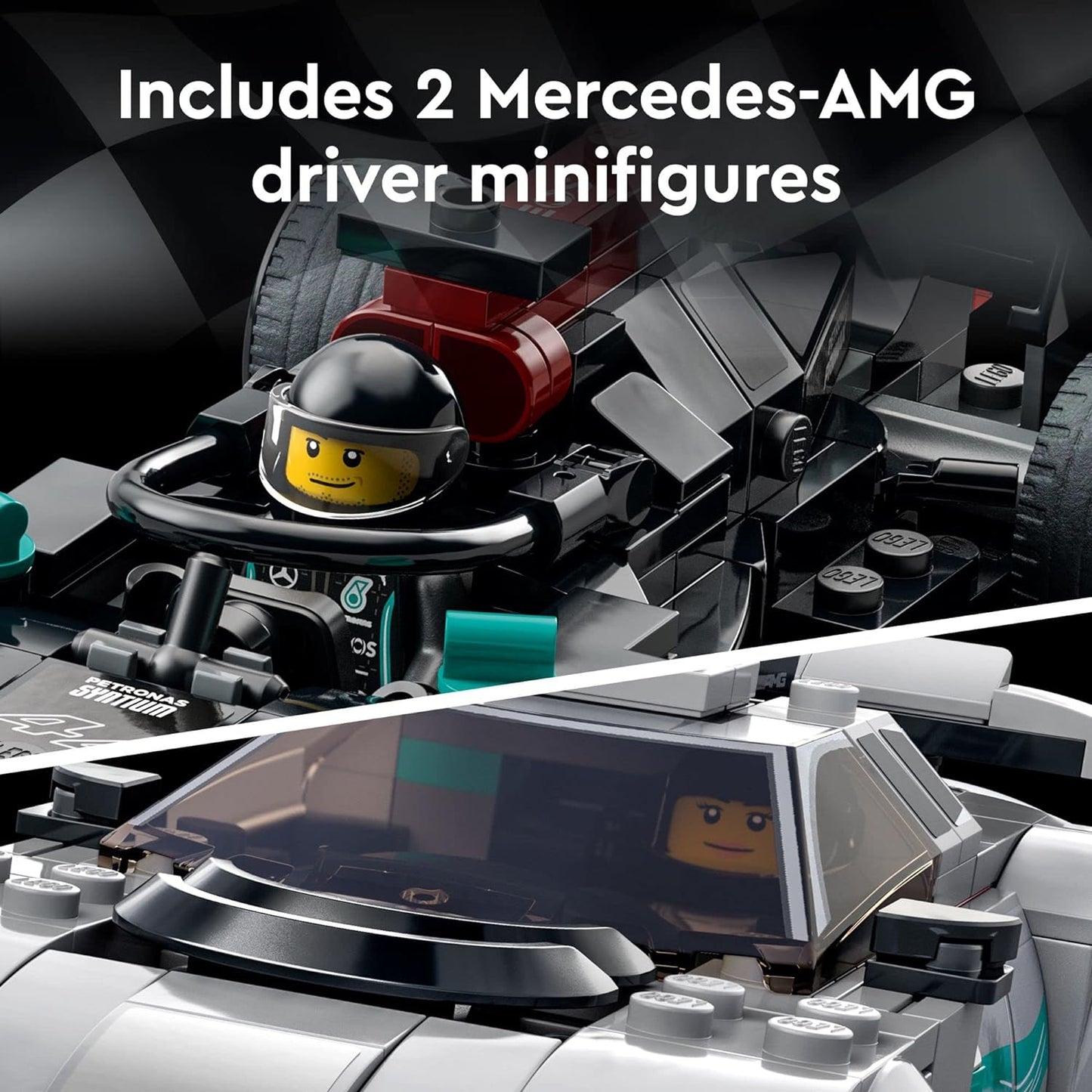 LEGO - Mercedes-AMG F1 W12 E Performance & Mercedes-AMG Project One 76909