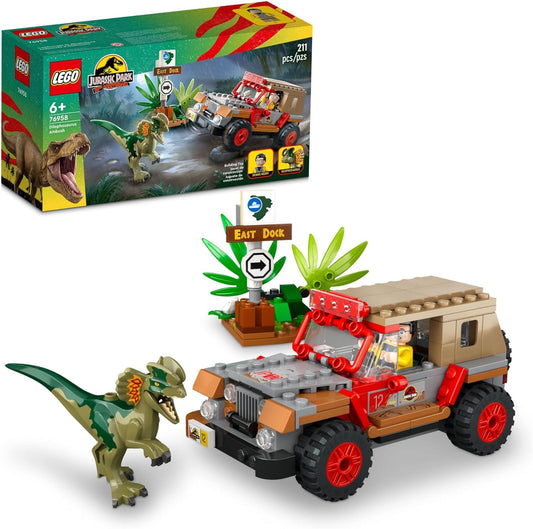 LEGO Jurassic World - Dilophosaurus Ambush 76958