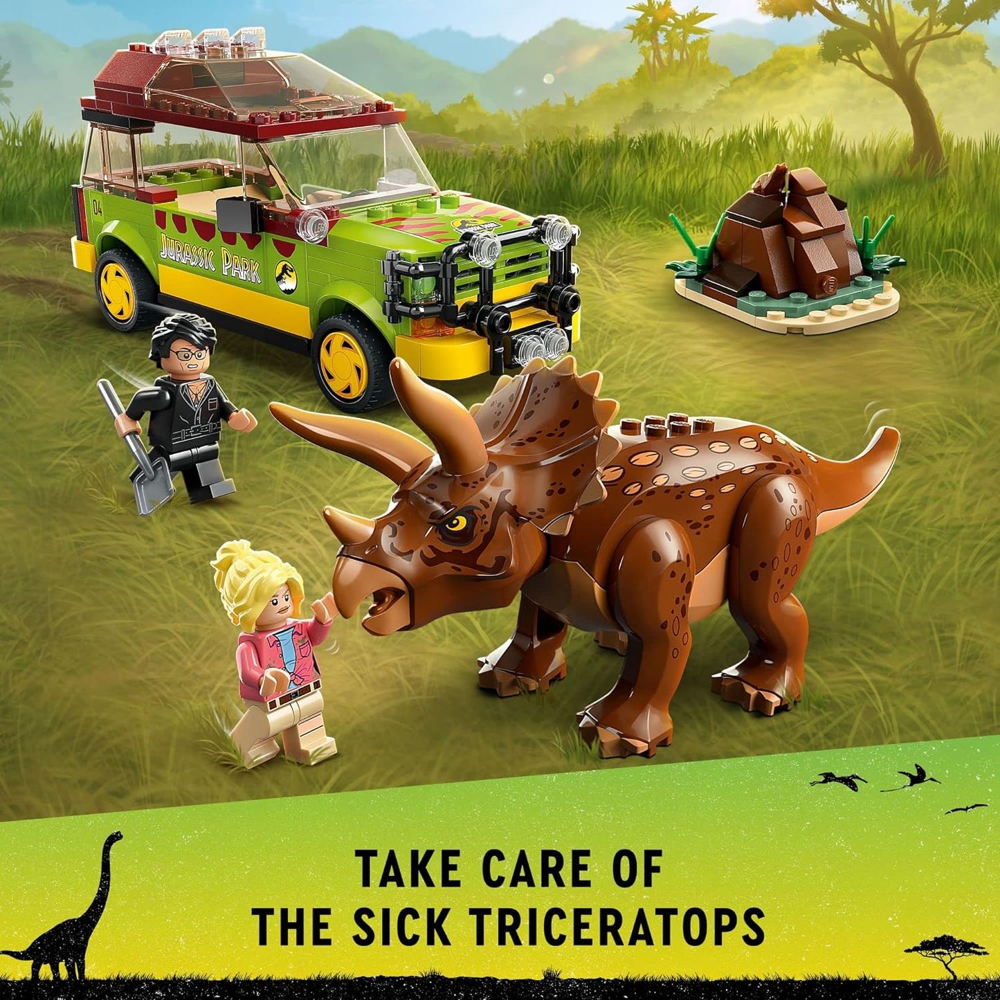 LEGO Jurassic World - Triceratops Research 76959