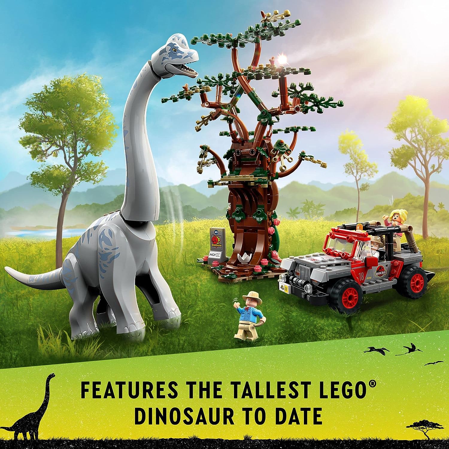 Brachiosaurus Lego John Hammond LEGO® Jurassic World Brachiosaurus