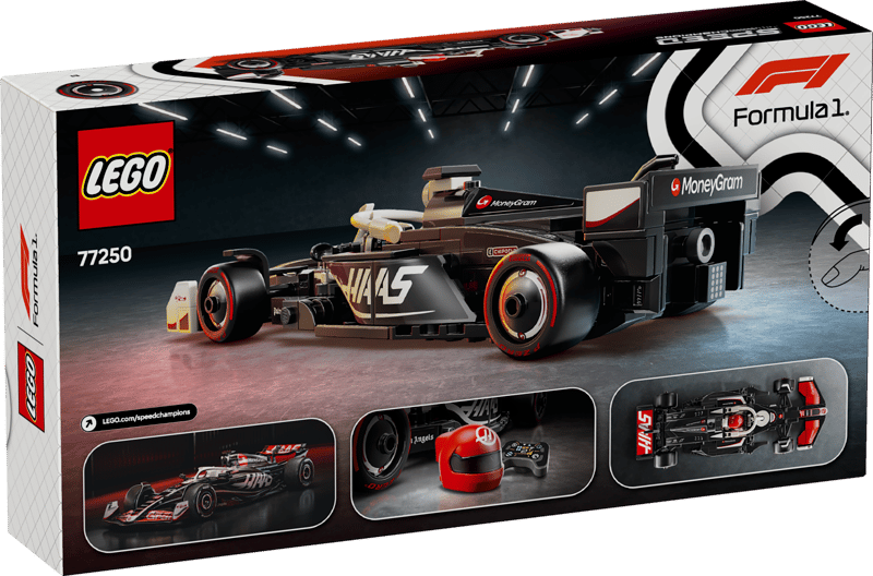 LEGO Speed Champions | 77250 MoneyGram Haas F1¨ Team VF-24 Race Car