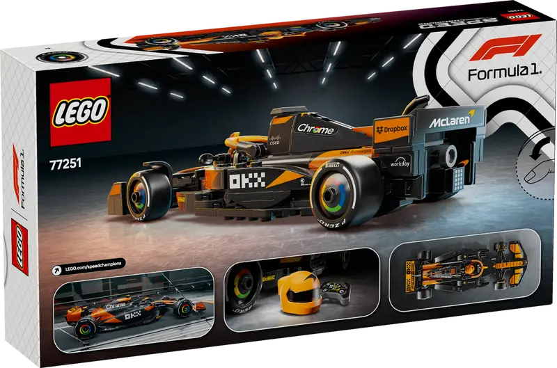 LEGO Speed Champions | 77251 McLaren F1¨ Team MCL38 Race Car
