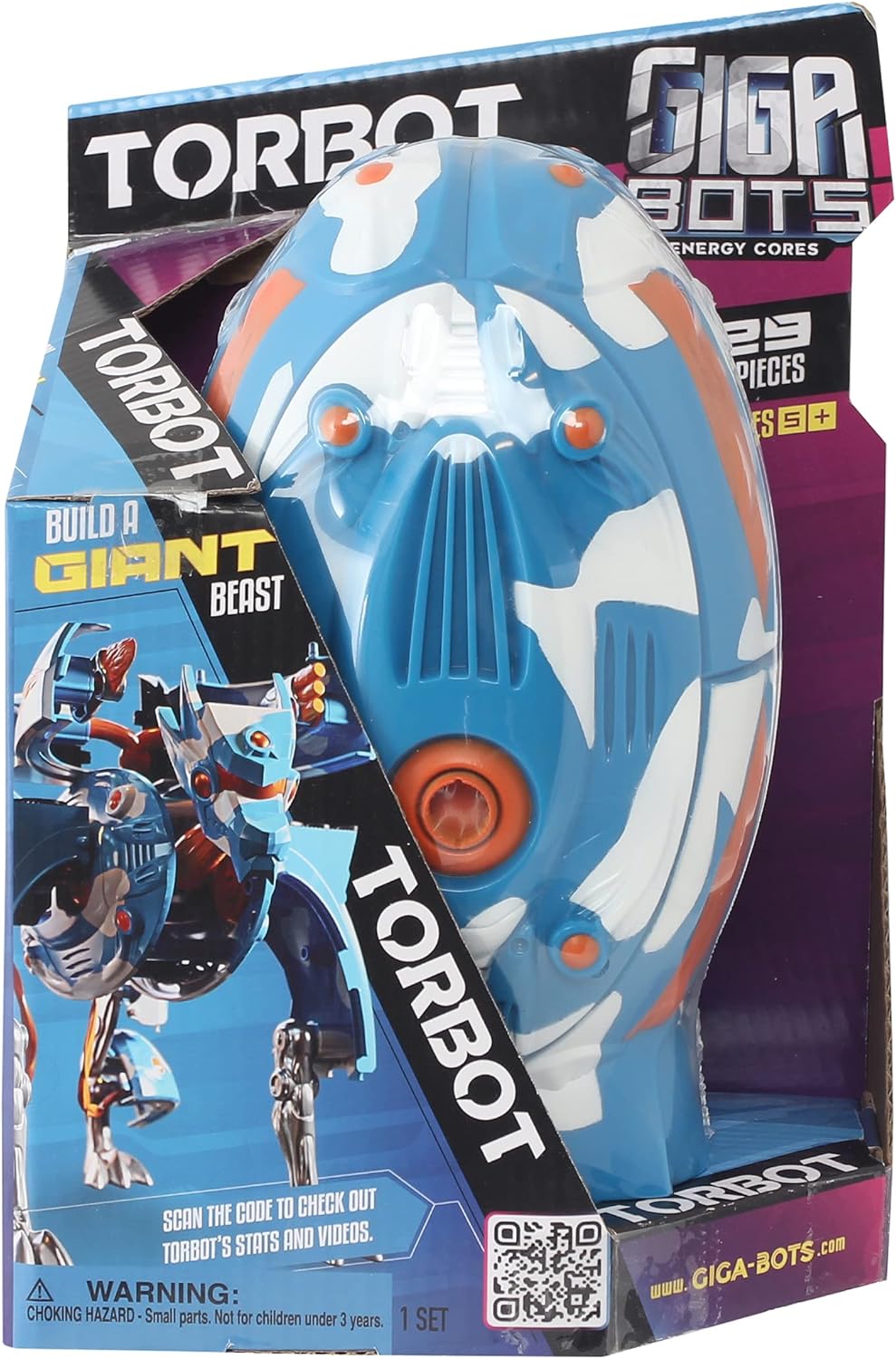 GIGA BOTS Energy Core - Torbot Transforming Beast 25cm Figure