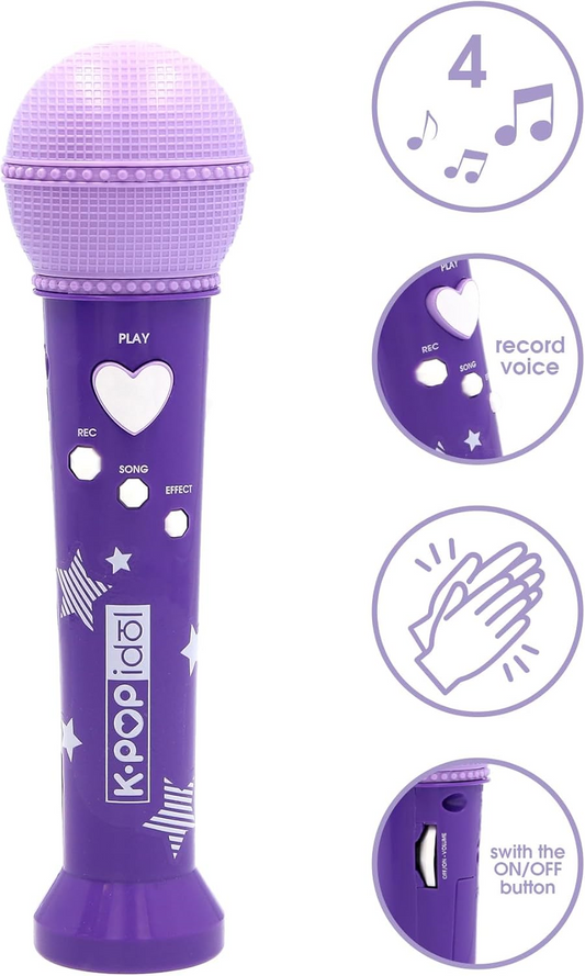 KPop Idol Micro Recorder Battery Operated for Young K-Pop Fans