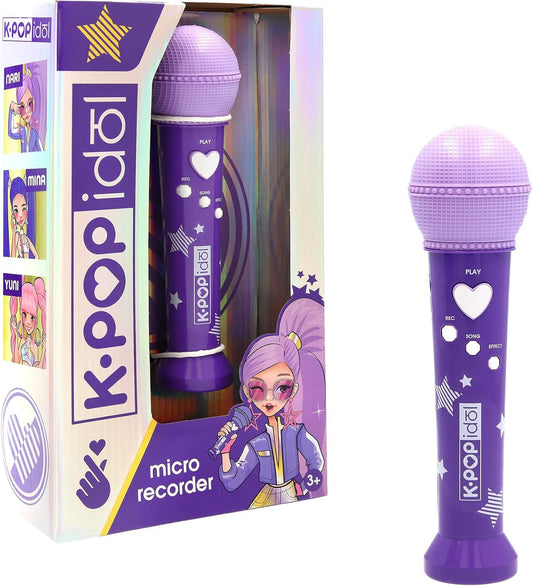 KPop Idol Micro Recorder Battery Operated for Young K-Pop Fans