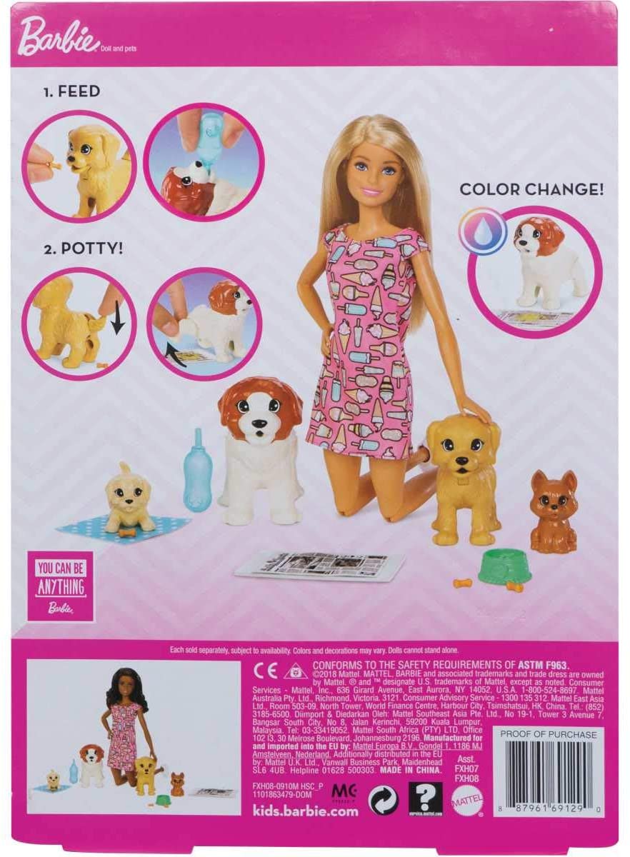 Barbie - Doggy Daycare Doll (Styles Vary)